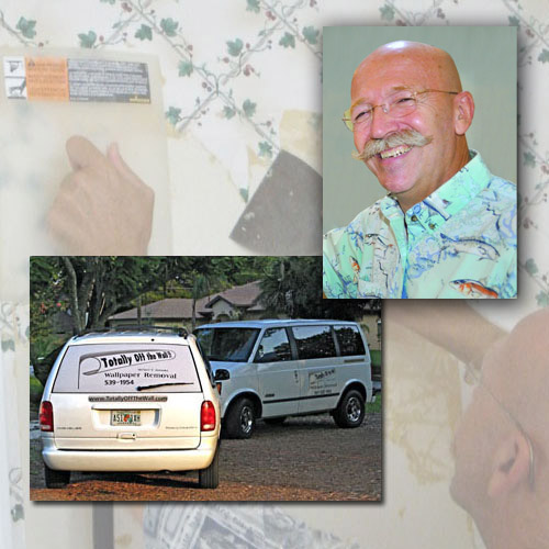 wallpaper-removal-service Wallpaper Removal Guru Michael Haluska Totally OFF the Wall